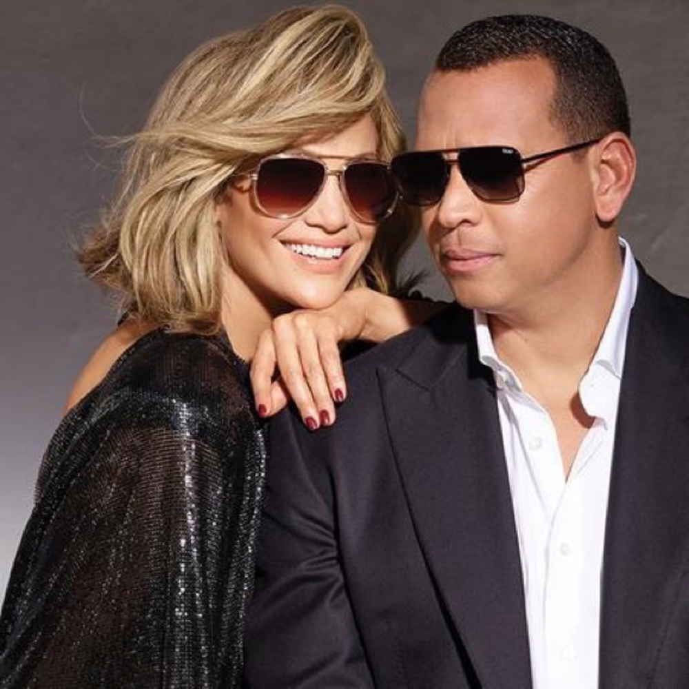 Quay x JLo All In sunglasses Clear/Brown